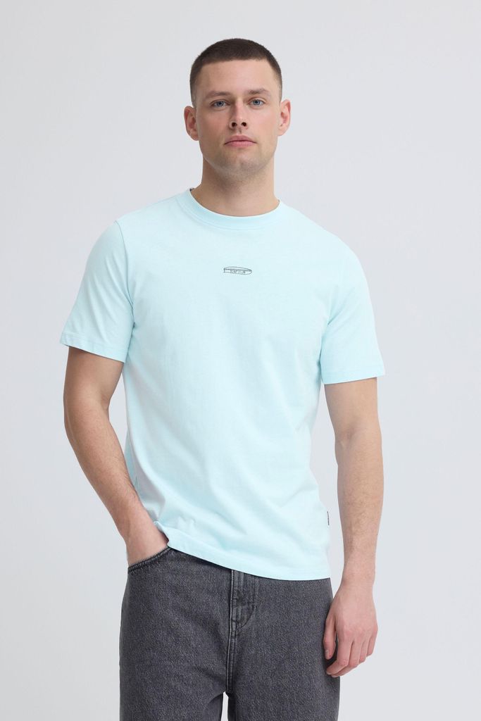 Blend BHKamil Herren T-Shirt Kurzarm Shirt 100% Baumwolle Regular Fit