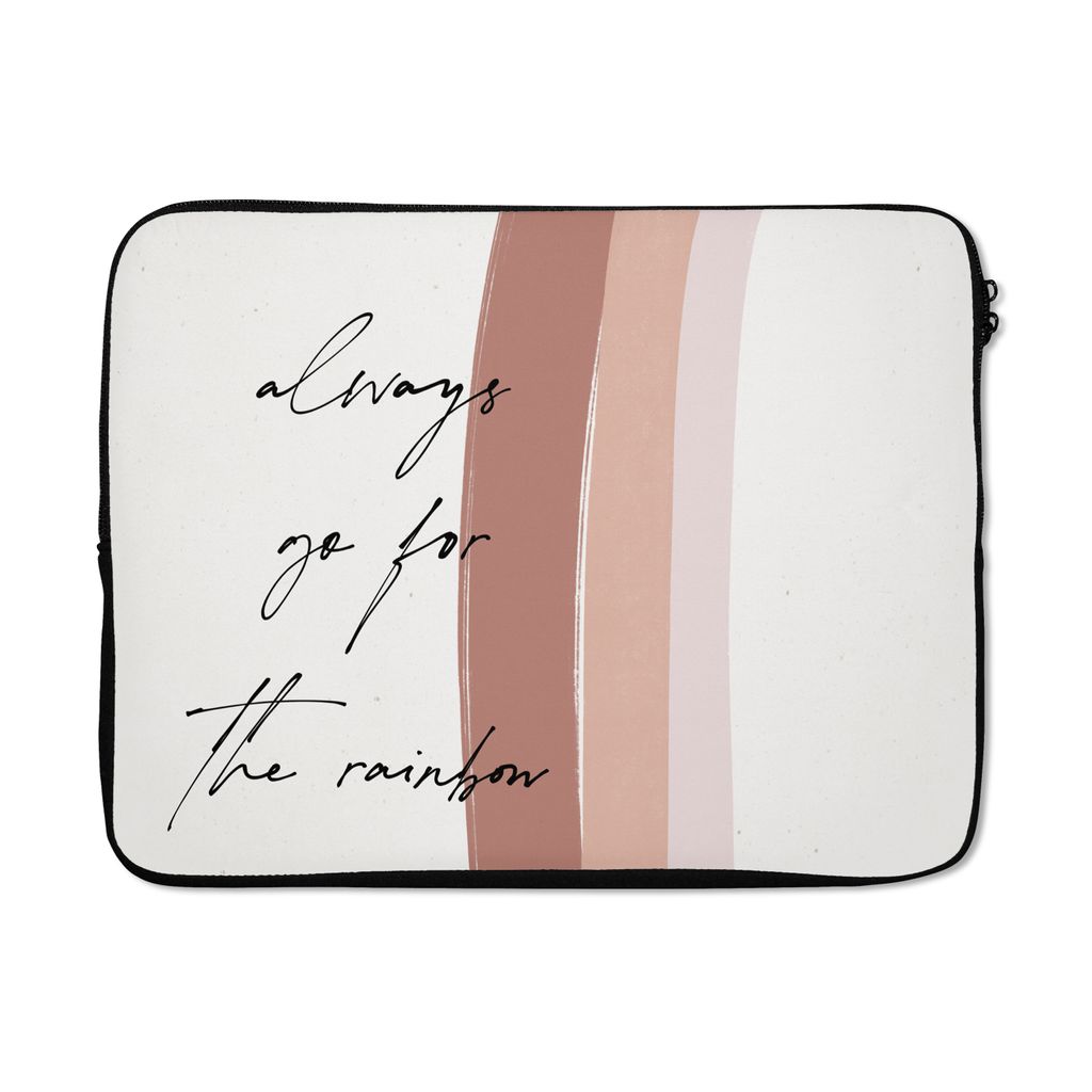 MuchoWow® Laptop Hülle 17 Zoll Laptoptasche Regenbogen - Produktbild 