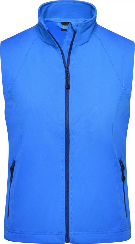 Ladies' Softshell Vest Modische Softshellweste azur, Gr. M