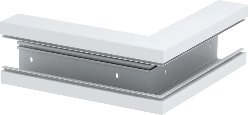 Angle extérieur pour goulotte 70x130 GK-A70130RW - Solution câblage mur