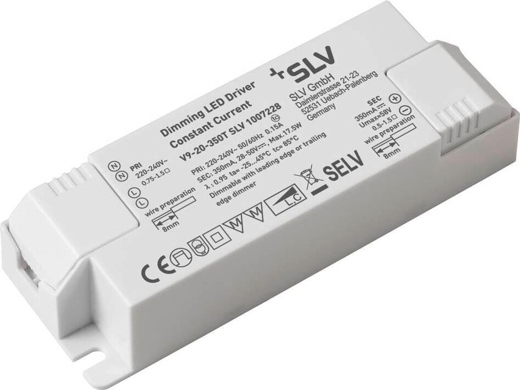 SLV 1007228 LED Treiber, Netzteil/Driver 20W 350mA dimmbar Produktbild 