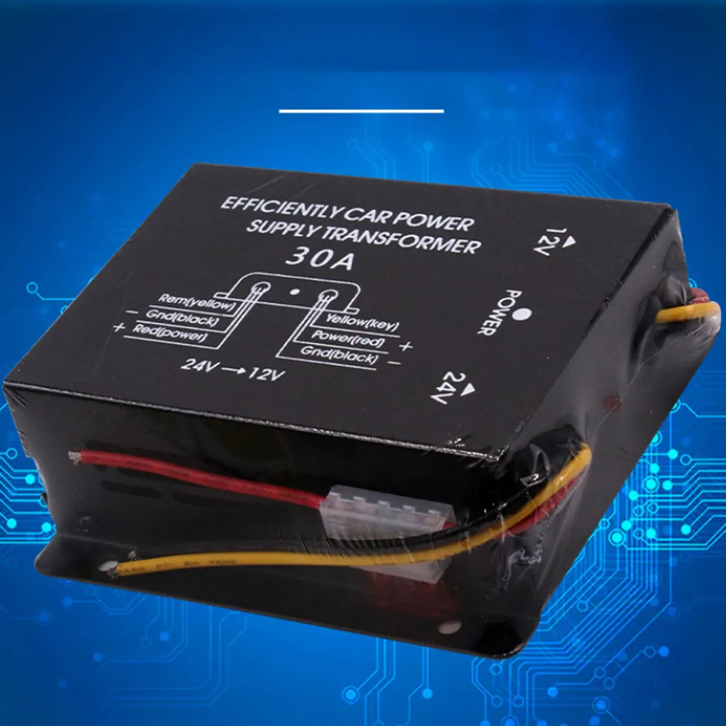 Trasformatore 24V a 12V 10A-30A per Camion e Autobus - Step Down Professionale