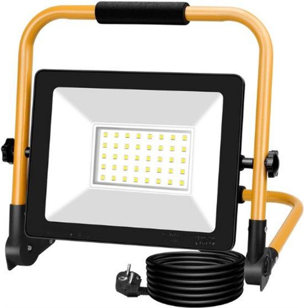 Portable Standard LED Arbeitslampe 30W 3000 Lumen - Faltbare Scheinwerfer Für Heimwerkstatt Garage Gartenbeleuchtung - Arbeitsplatzbeleuchtung 600...