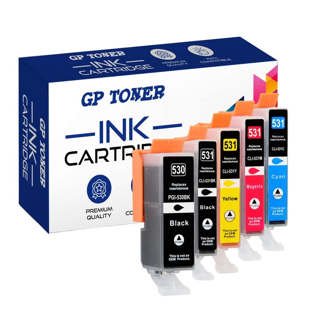 5x atramenty pre Canon Pixma TS8750 TS8751 PGI-530XL Obrázok produktu 