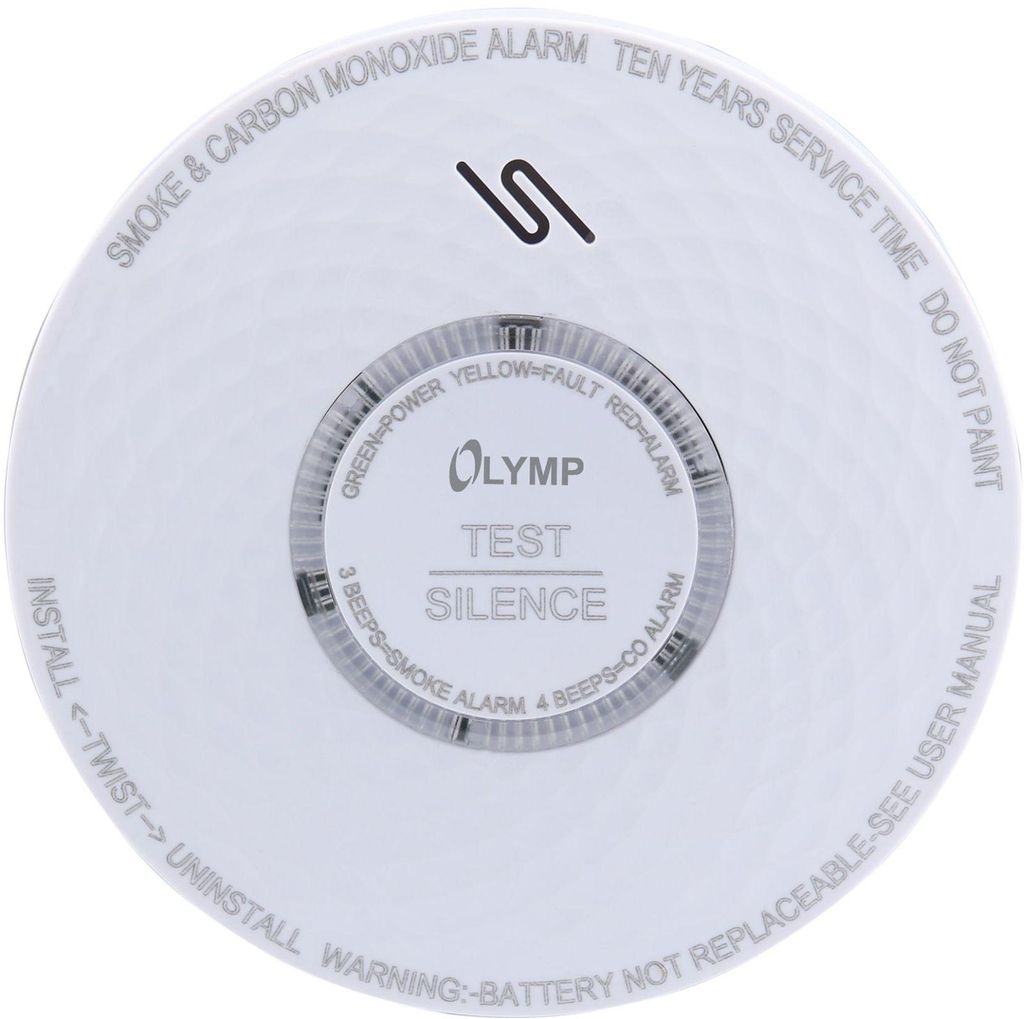 Olympia 6020 Olymp Rauch-/Kohlenmonoxid Warnmelder RC 200 Productafbeelding 