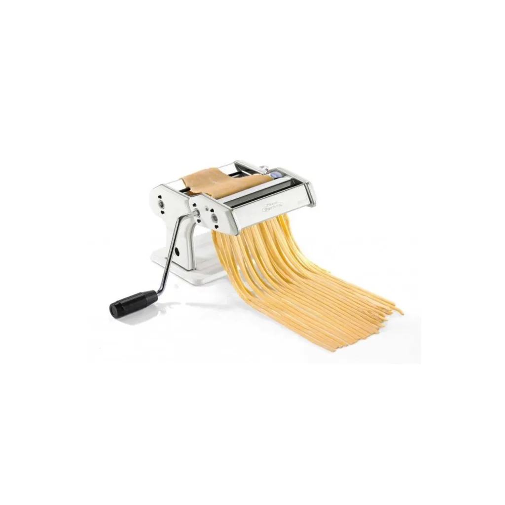 Machine à pâtes en acier PASTA PERFETTA avec rouleaux réglables blanc - 2
