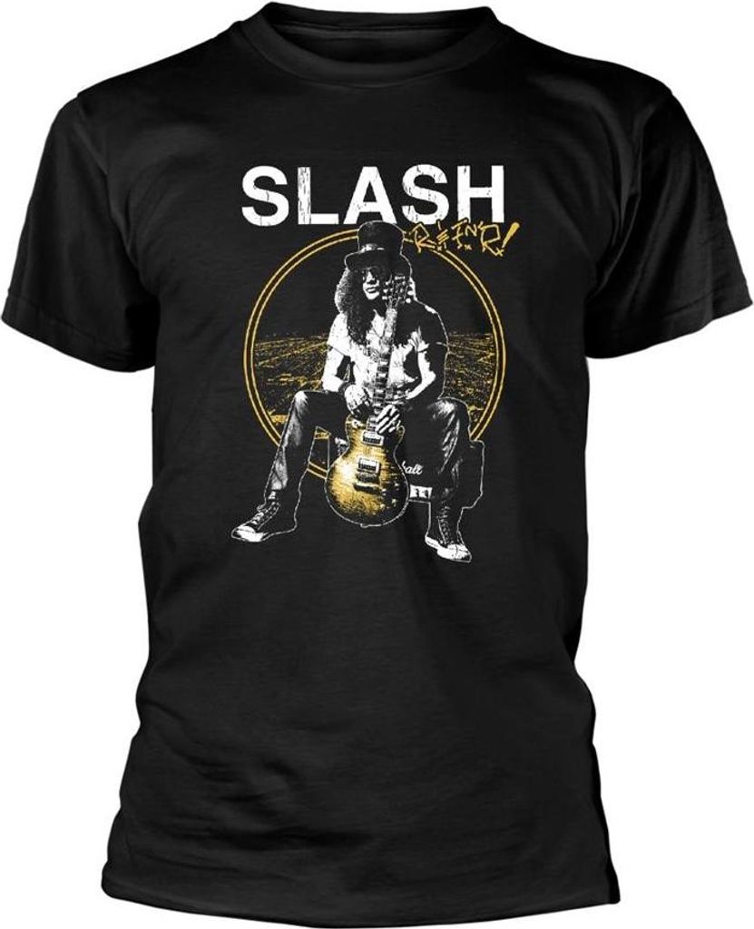 Slash - "Big City Lights" T-Shirt für Herren/Damen Uni PH4800 (XXL) (Schwarz)