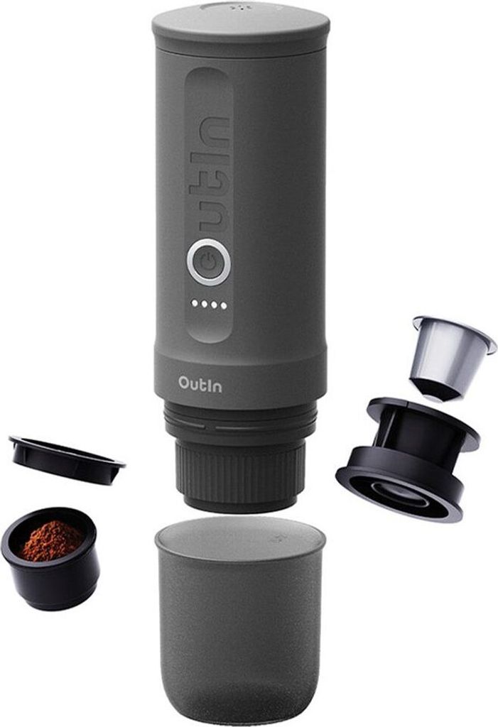 Machine expresso portable Outin Nano Space Grey - grise Image du produit 