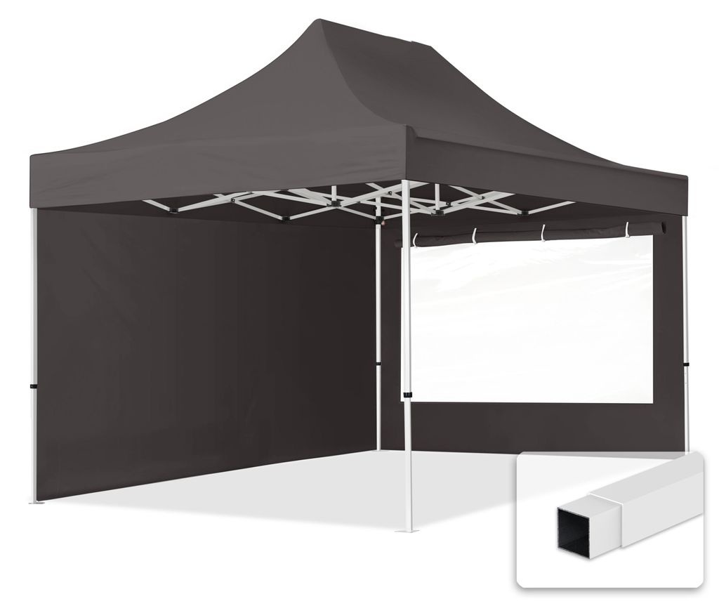 TOOLPORT 3x4,5m gazebo pieghevole con laterali (finestre Immagine del prodotto 