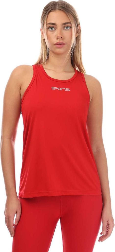 Skins - "Series-3 Bra" Ärmelloses Oberteil für Damen GT4300 (M) (Rot)
