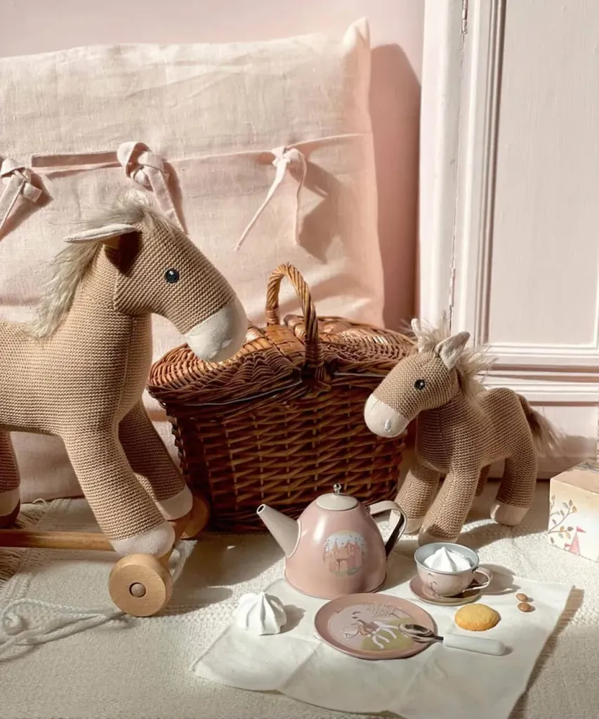 Dinette princesse incassable : service à thé enfant 3 ans sûr et durable