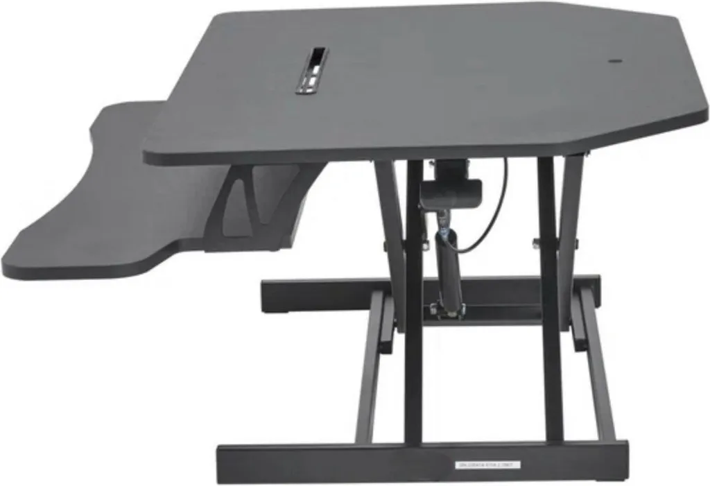Bureau Informatique Compact à 2 Niveaux pour Télétravail et Petit Bureau