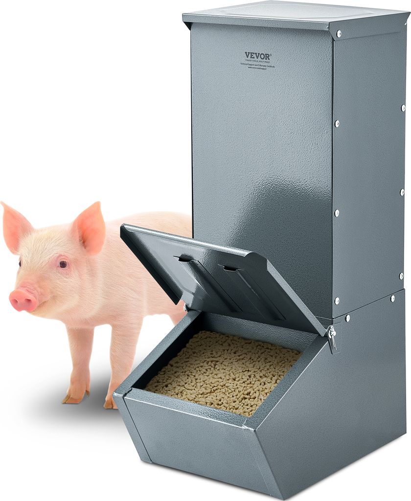 Mangiatoia VEVOR per suini, capacità 2,2 bushel, Immagine del prodotto 