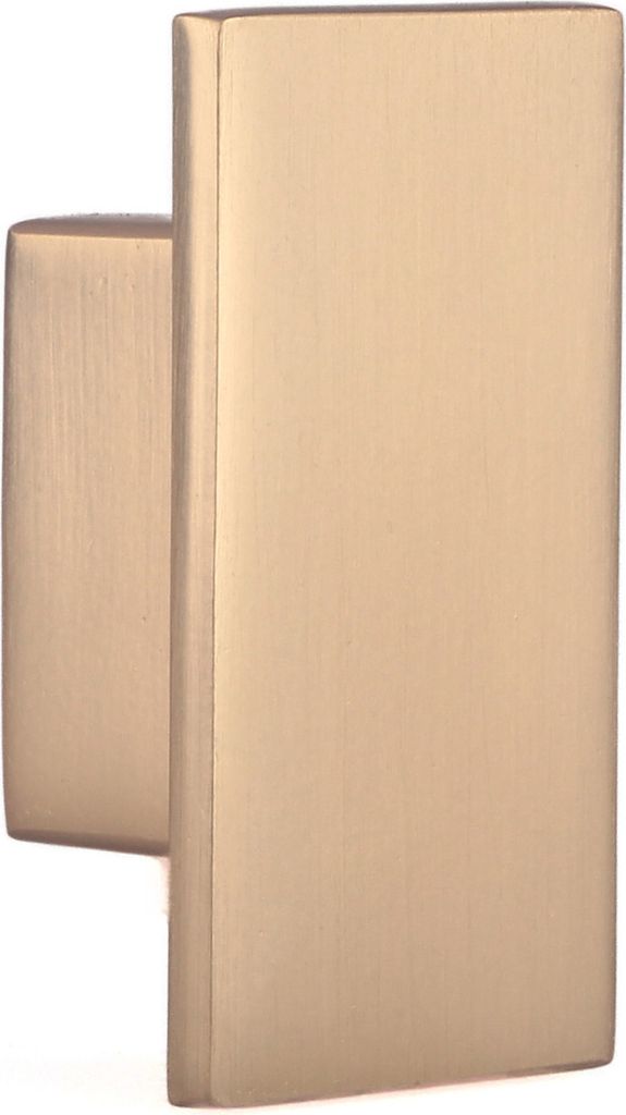 Natural Goods Berlin Möbelgriffe RECHTECK, 16mm Lochabstand, Schrankknöpfe passend für 15-22mm Türstärken, Griffe für Küchenschränke, Kommo...