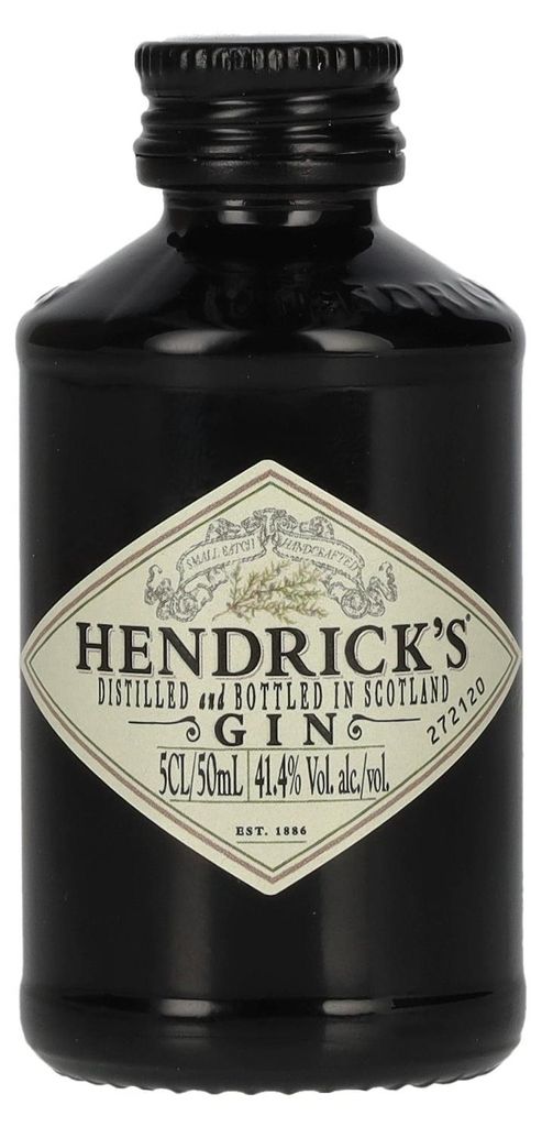 Hendricks Gin Mini 50ml 41.4% Vol. Produktbild 
