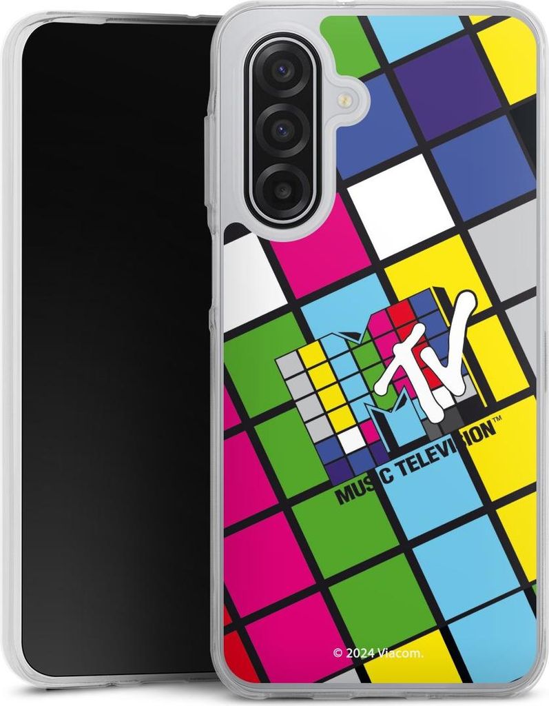 DeinDesign Handyhülle für Samsung Galaxy A17 5G Silikon Hülle Case Smartphone Schutzhülle Fanartikel Offizielles Lizenzprodukt MTV Music Tele...