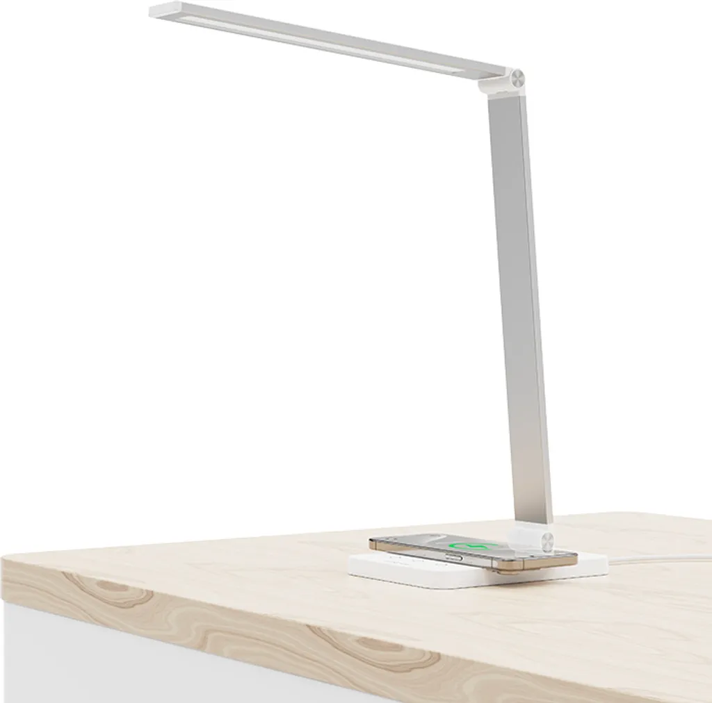 Lampe de Bureau LED Tactile et Chargeur Induction Qi Cubenest LTW01C