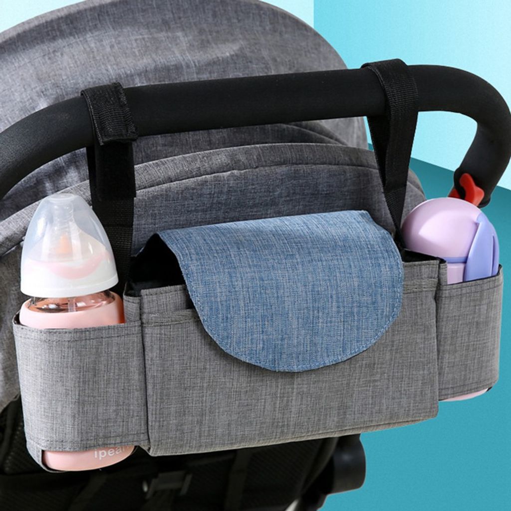für Reisen Yosoo Organizer für Kinderwagen Leicht Zur Aufbewahrung Wasserabweisend ideal für das Flugzeug-Gate Mit Schultergurt 