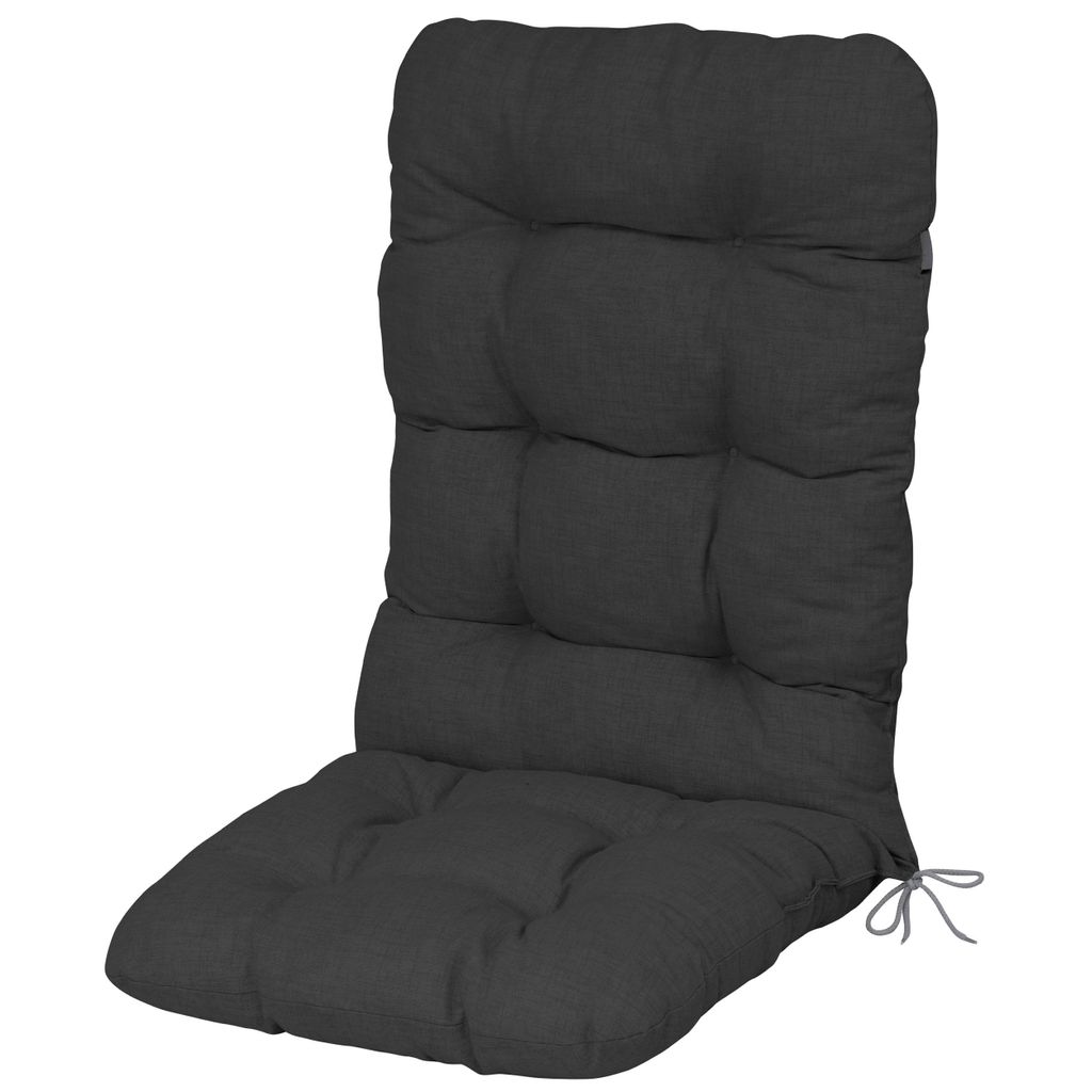 Coussins Pour Palette Euro - Coussin D'assise 120x80 Cm, Gris, Résistant Aux éclaboussures, Intérieur/extérieur