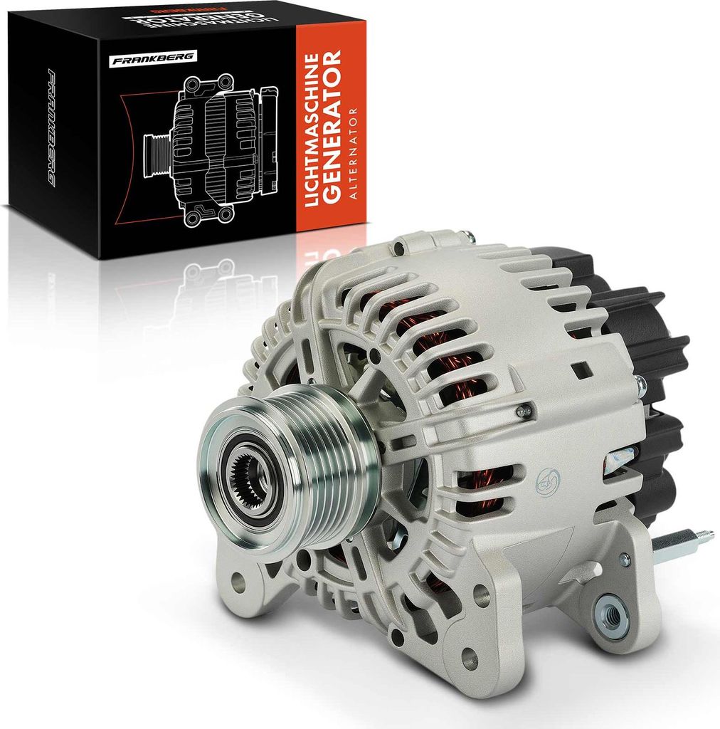 Frankberg 1x Lichtmaschine Generator für VW Polo 6C1 6R1 Seat Ibiza IV Skoda
