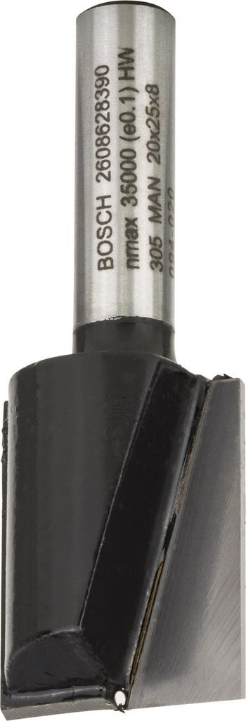 PRO Nutfräser, zweischneidig, Ø 20 x L 24,6, Schaft 8 mm Produktbild 