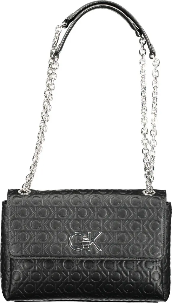 Sac Bandoulière Noir Calvin Klein k60k610186 - Idéal Quotidien et Soirée