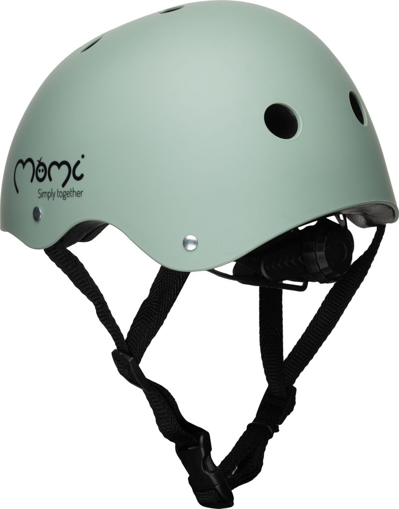 KASK DZIECIĘCY ROWER HULAJNOGA - MoMi MIMI ZIELONY MAT - Zdjęcie produktu 14