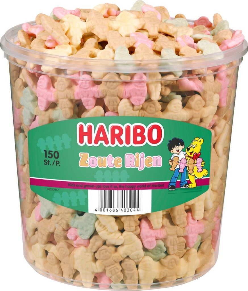HARIBO salzige Reihen 150 Stück Produktbild 