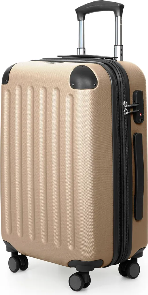 Trolley Cabina Spree Hauptstadtkoffer 55cm Champagne 42L TSA Lock