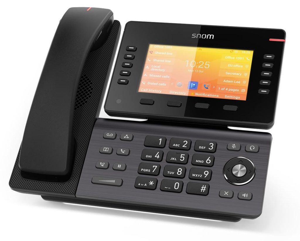 Snom D892M IP-Telefon Schwarz TFT WLAN Produktbild 