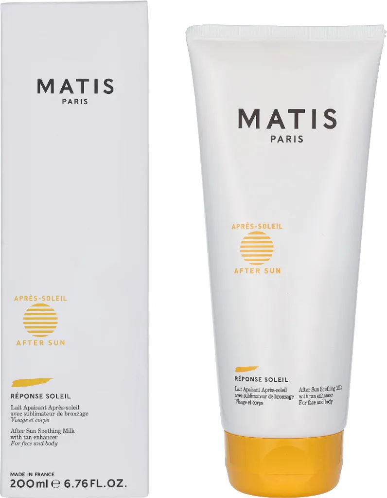 Lait Apaisant Après-Soleil Matis Réponse Soleil Soin Prolongateur Bronzage