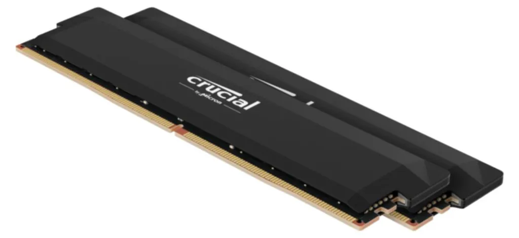 Crucial Pro Overclocking DDR5 32GB Kit 6400MT/s CL38 RAM Haute Performance