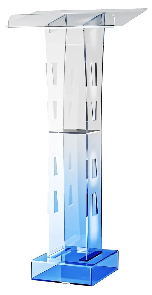 Support de présentation LED transparent pour bijoux et objets d'art