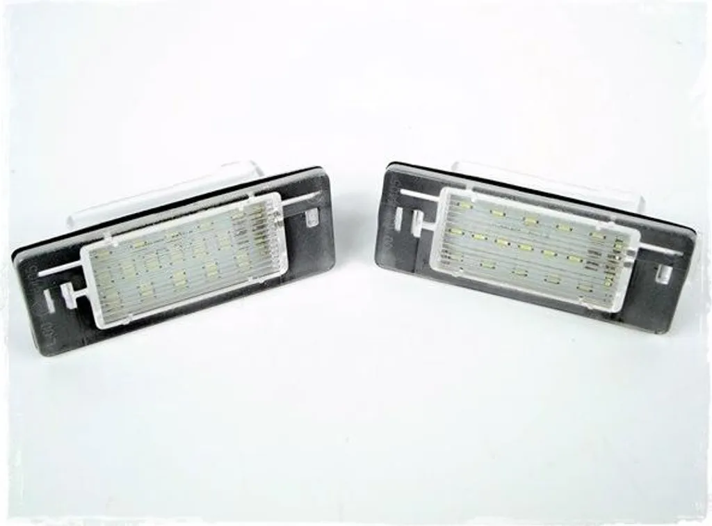Pack de 2 Modules LED de Plaque Immatriculation pour Vectra C Break - 2