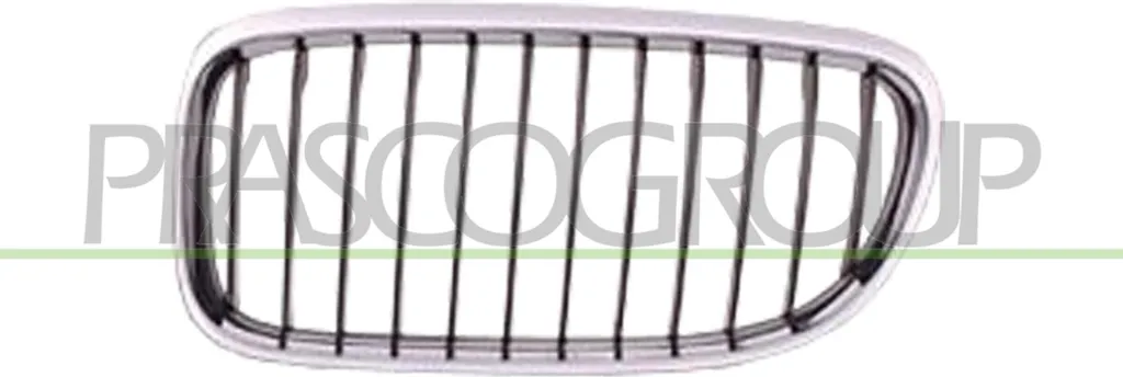 Calandre avant gauche pour BMW Série 3 E90 E91 - Grille noire PRASCO OE