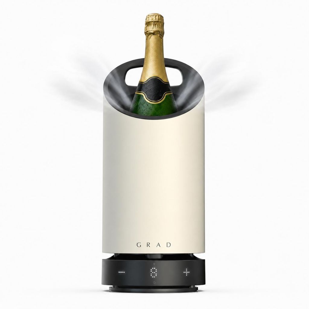 GRAD No.1 Raffredda-vino portatile a batteria – Controllo Immagine del prodotto 