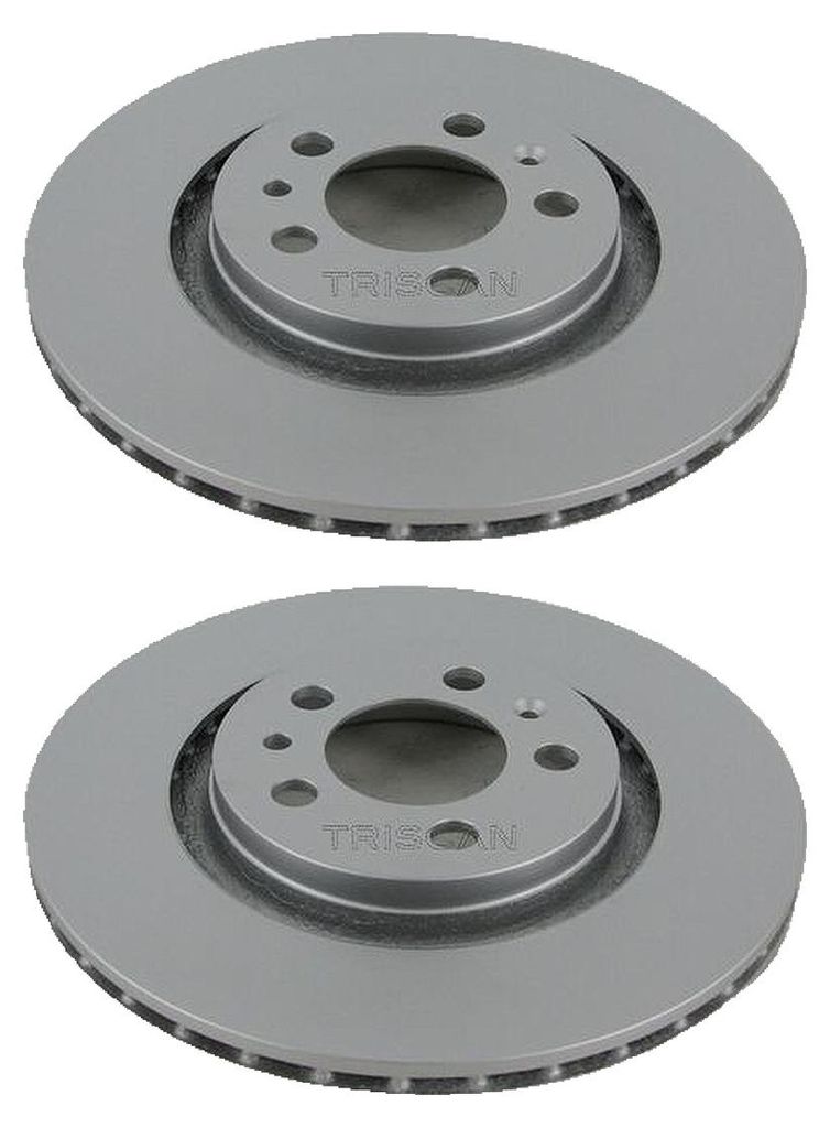 2 Bremsscheiben belüftet Ø 280 mm TRISCAN Bremsen-Expertise für u.a. VW BORA