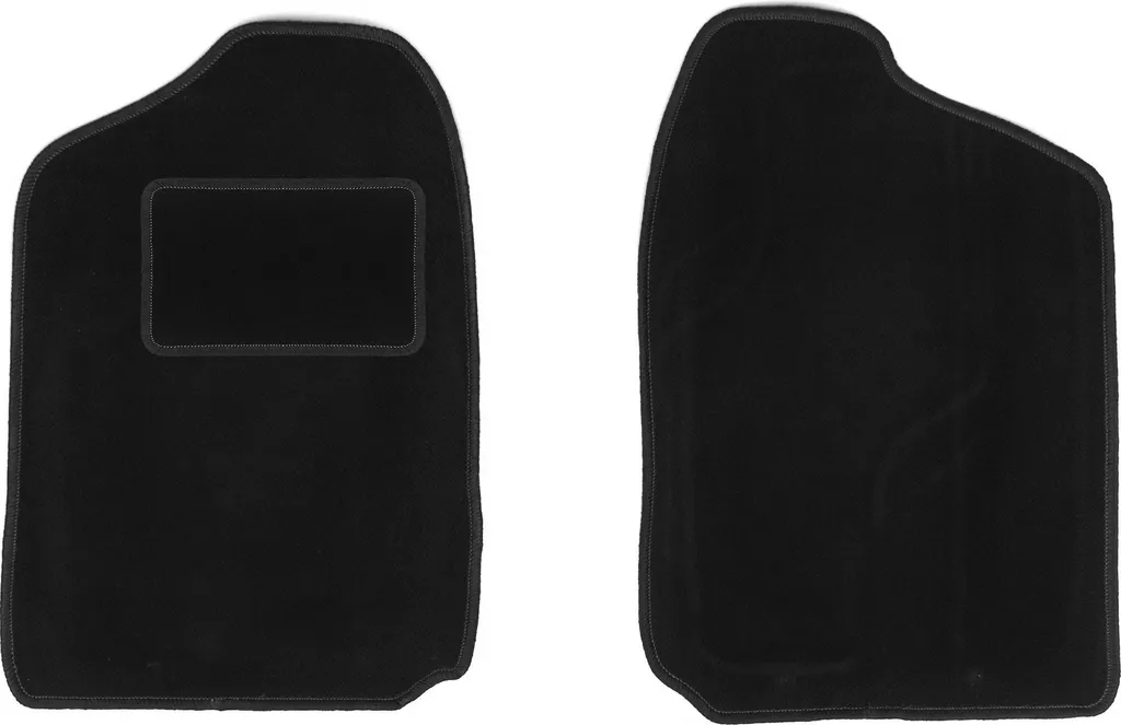 Tappetini Velours Opel Frontera A (1991-1998) - Set 2 Pezzi Anteriori Neri