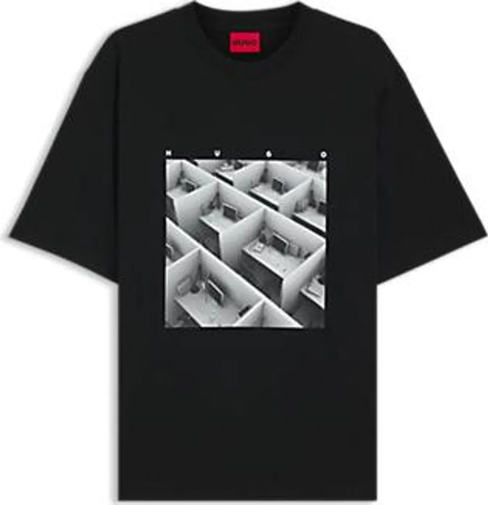 T-shirt Hugo Dodger 10266462 01 - Coton Premium et Coupe Confort Regular