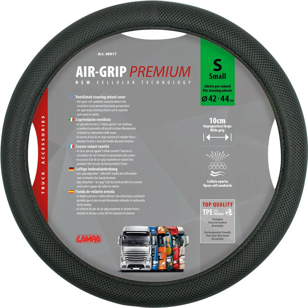 Lampa Air-Grip S 42-44 cm: Mai più Volante Bollente sul tuo Mezzo