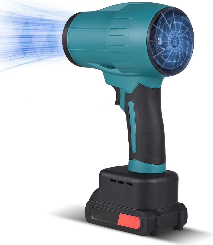 Handgehaltener elektrischer Druckluftreiniger, kabellos, 35.000 U/min, stufenlos regelbare Geschwindigkeit, Trockengeblaese mit buerstenlosem Motor...