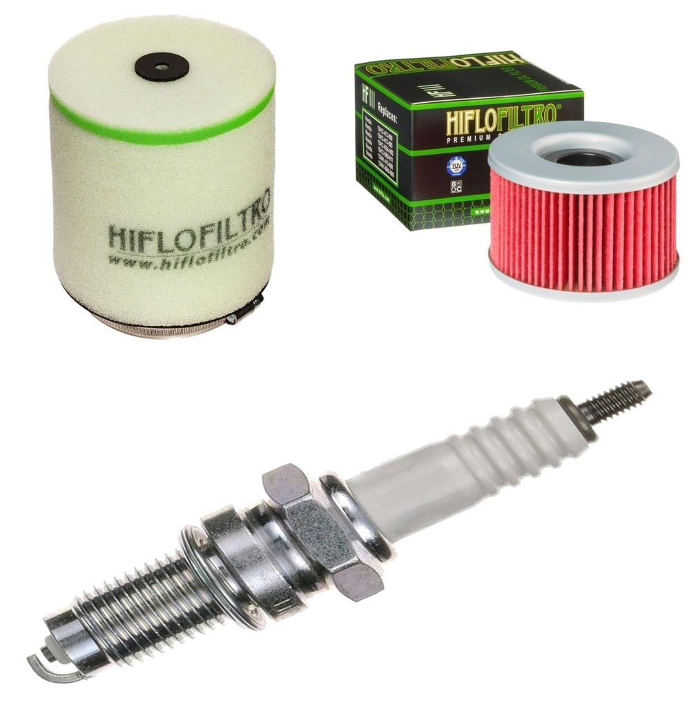 Service-Kit für Honda TRX 400 FA Fourtrax Rancher AT 2004-2007 Filter Zündkerze von pamoto - Neu