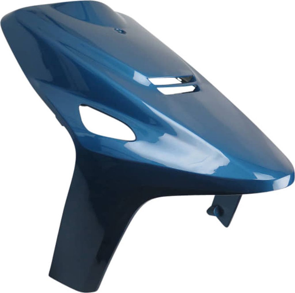 SMC Frontverkleidung blau Frontschürze 51151-NAF-0005 Motorroller.de Frontmaske Front-Cover Lenkerverkleidung Front-Schürze Wetterschild Dekorblende