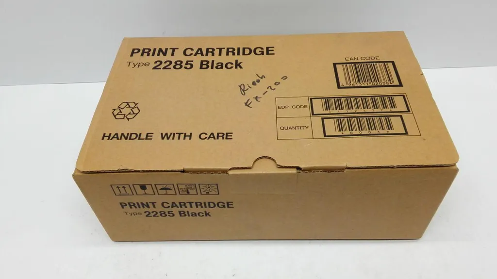 Toner Ricoh 412477 G289D5 Nero Originale: Stampa Senza Errori e Inceppi