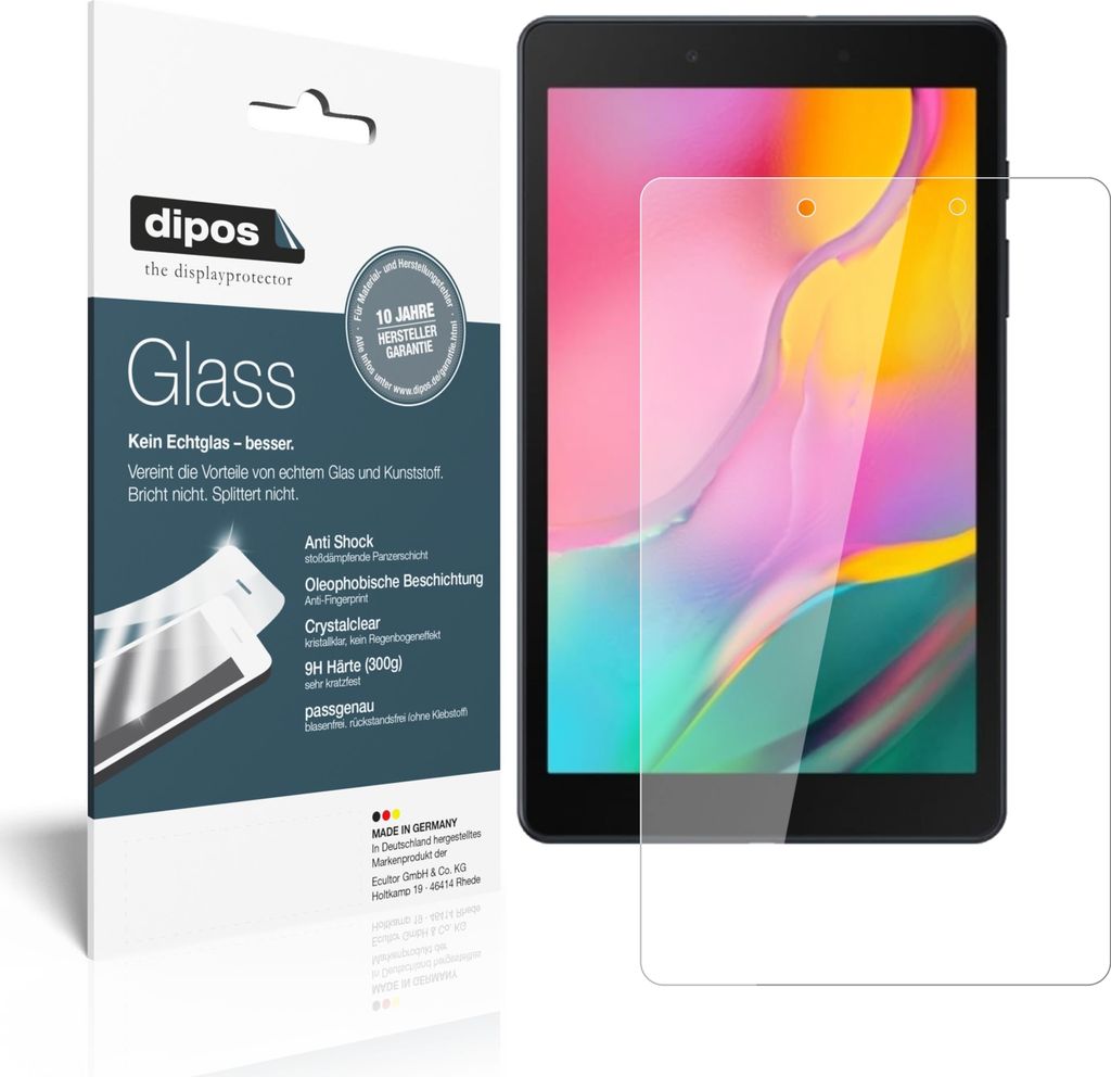 2x Schutzfolie für Samsung Galaxy Tab A 8.0 (2019) - Produktbild 