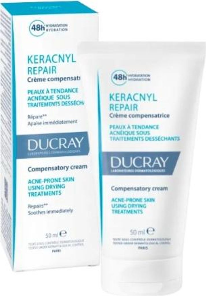 DUCRAY KERACNYL REPAIR Crema 48h Idratante, 50 ml Crema Immagine del prodotto 
