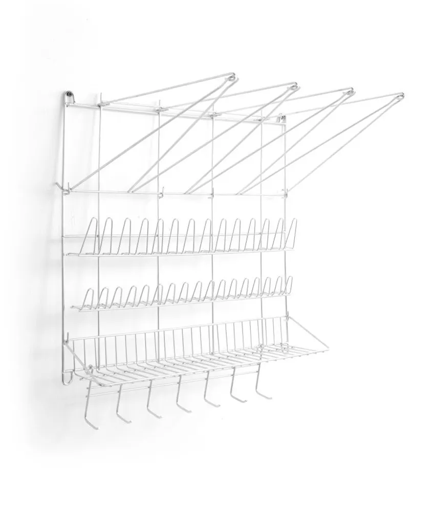Étagère Murale Inox pour Poches à Douille, Modèle Robuste 500x360mm