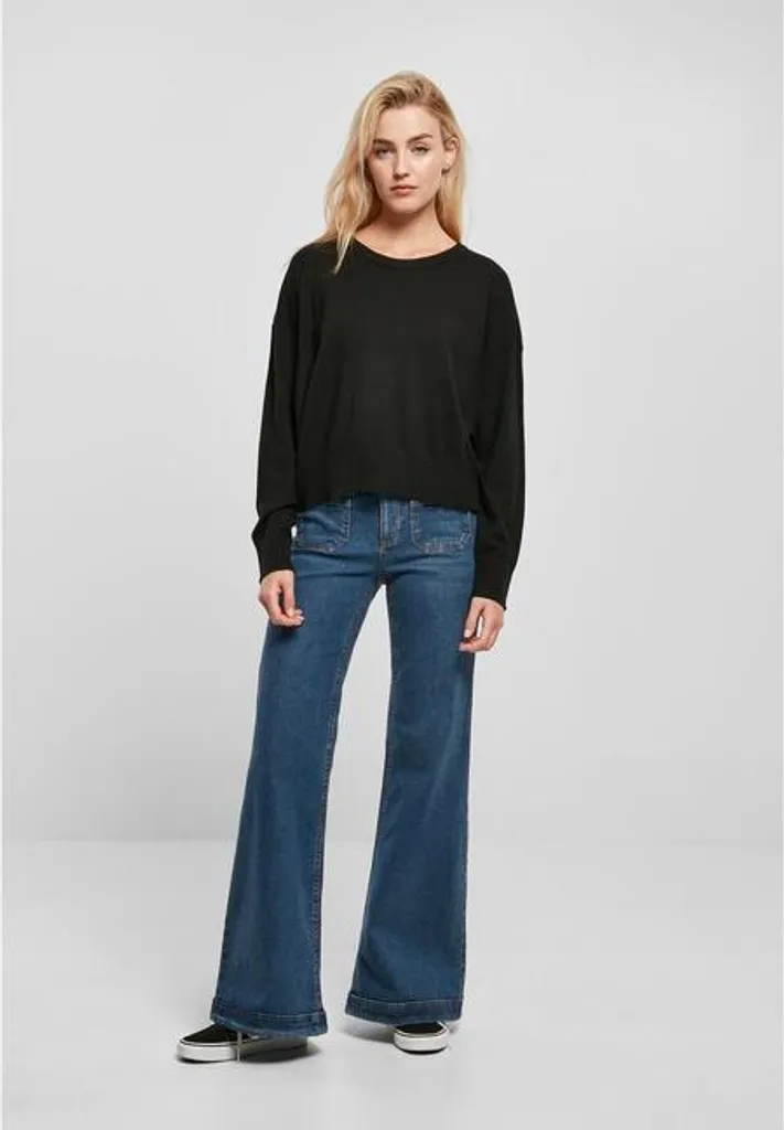 Pull Confortable Oversized Noir Femme - Idéal Look Décontracté XXL - 5