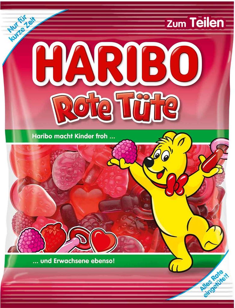 Haribo Rote Tüte 175g Produktbild 