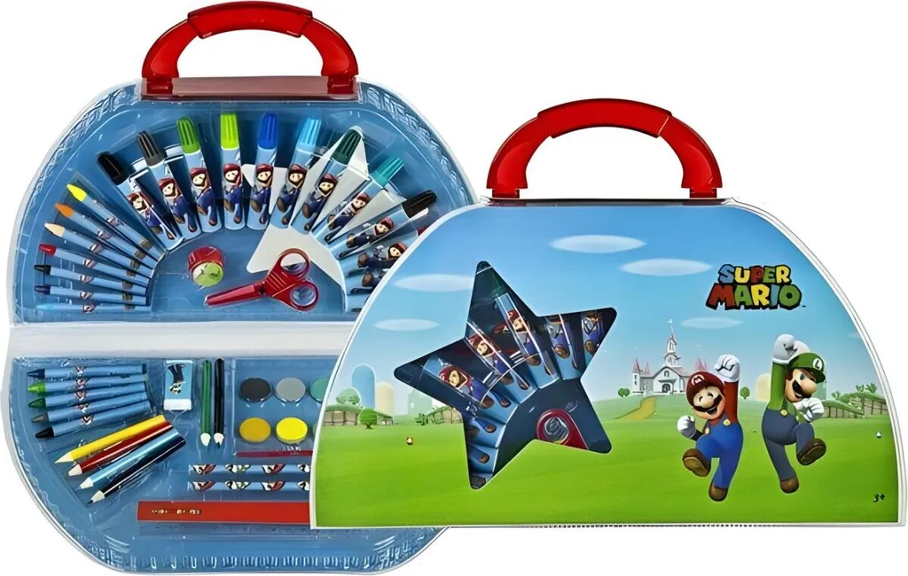 Kit Disegno Super Mario e Luigi: Divertimento Creativo Ufficiale Nintendo